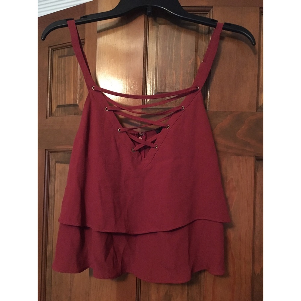 Forever 21 deep v spaghetti strap